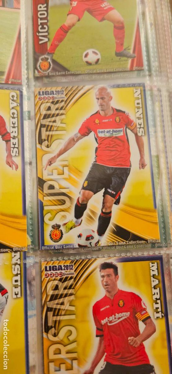 Football Stickers: 456 S.S. Jos&eacute; Carlos de Araujo Nunes - RCD Mallorca - quiz game 2011 2012 sport mundicromo trading c