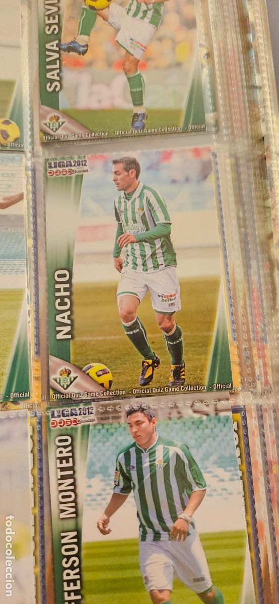 Football Stickers: 475 Ezequiel - Real Betis - quiz game 2011 2012 sport mundicromo trading card