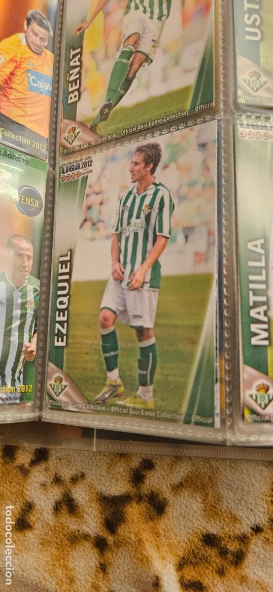 Cromos de f&uacute;tbol: 476 Matilla - Real Betis - quiz game 2011 2012 sport mundicromo trading card