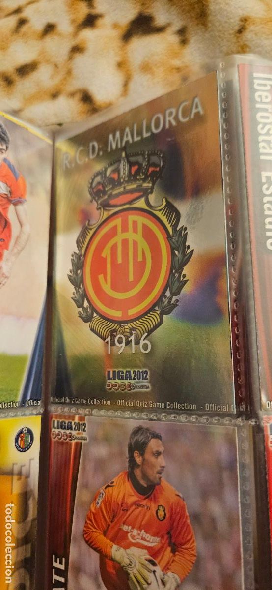 Cromos de f&uacute;tbol: 433 Escudo - RCD Mallorca - quiz game 2011 2012 sport mundicromo trading card