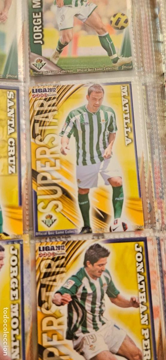 Cromos de f&uacute;tbol: 483 S.S. Matilla - Real Betis - quiz game 2011 2012 sport mundicromo trading card