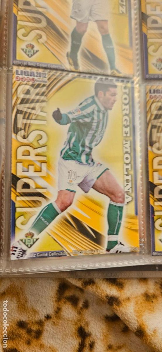 Cromos de f&uacute;tbol: 485 S.S. Jorge Molina - Real Betis - quiz game 2011 2012 sport mundicromo trading card