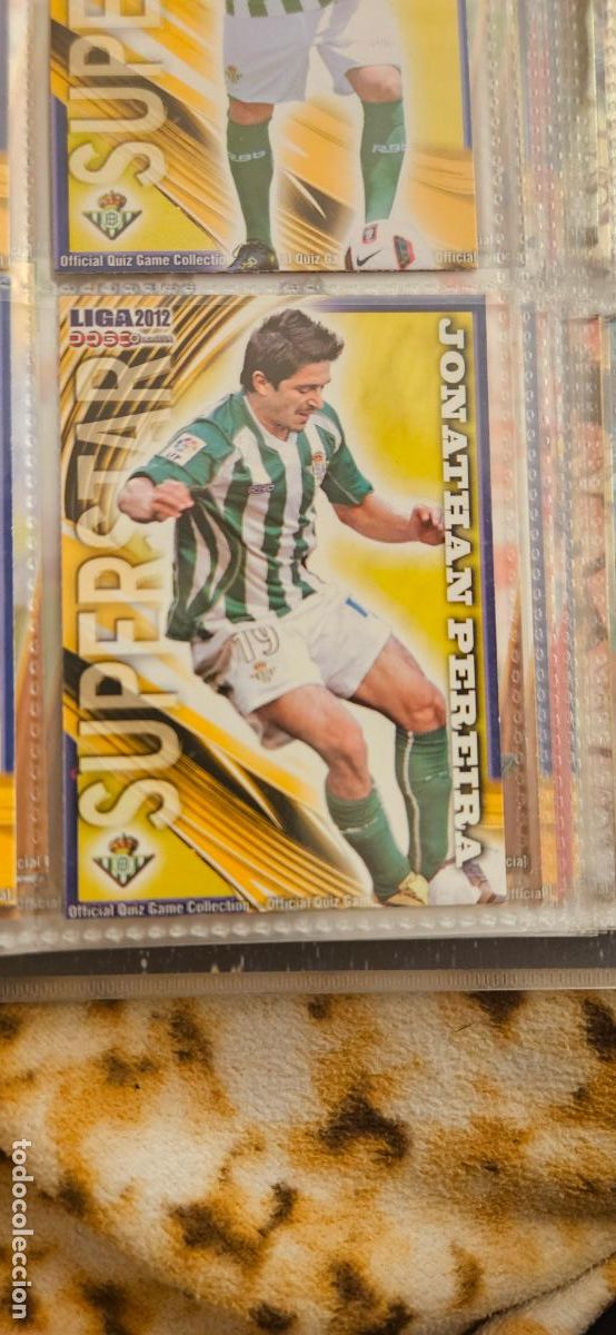 Cromos de f&uacute;tbol: 486 S.S. Jonathan Pereira - Real Betis - quiz game 2011 2012 sport mundicromo trading card