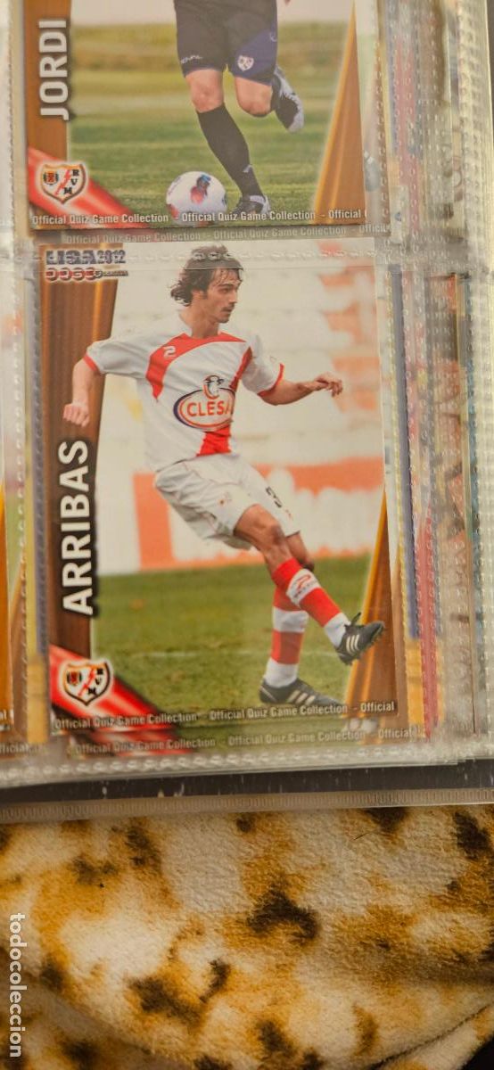 Cromos de f&uacute;tbol: 495 Arribas - Rayo Vallecano - quiz game 2011 2012 sport mundicromo trading card