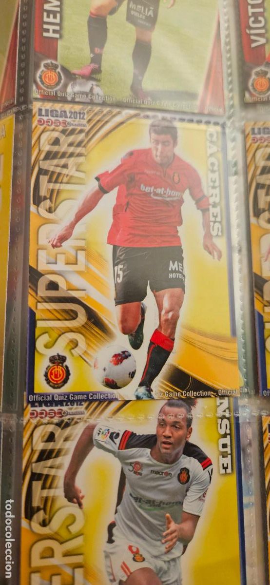 Cromos de f&uacute;tbol: 455 S.S. Pablo C&aacute;ceres - RCD Mallorca - quiz game 2011 2012 sport mundicromo trading card