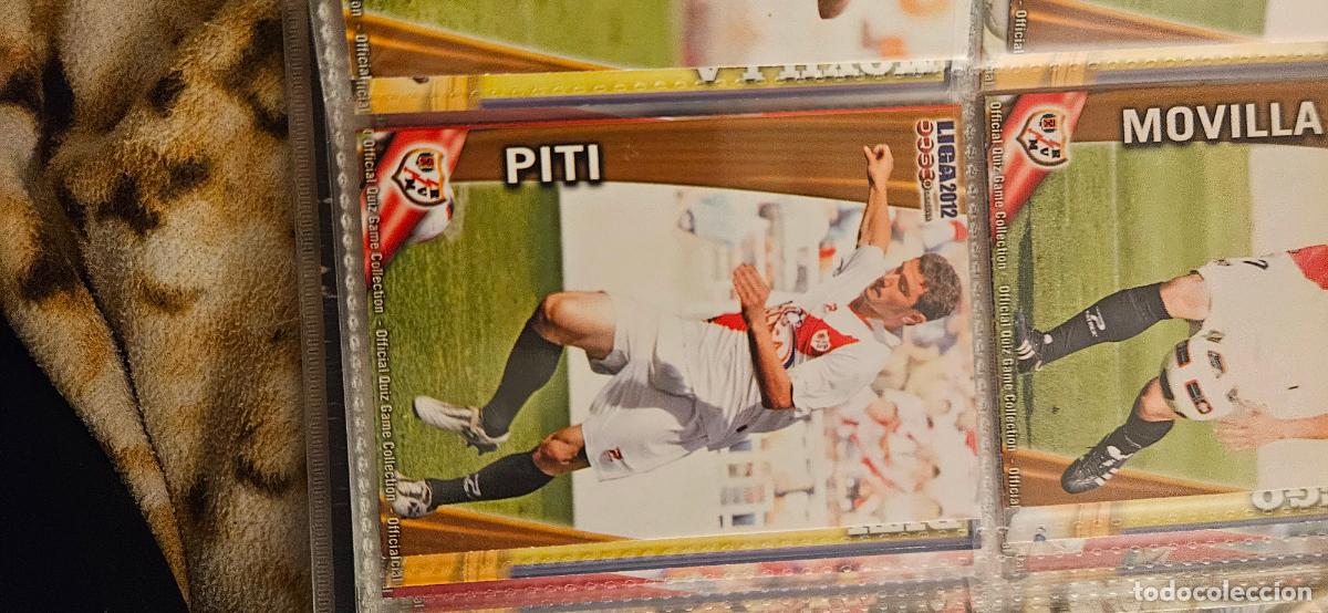 Cromos de f&uacute;tbol: 504 Piti - Rayo Vallecano - quiz game 2011 2012 sport mundicromo trading card