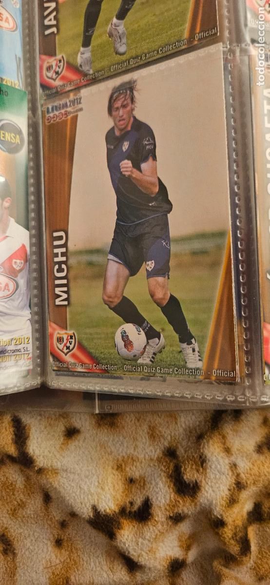 Cromos de f&uacute;tbol: 502 Michu - Rayo Vallecano - quiz game 2011 2012 sport mundicromo trading card