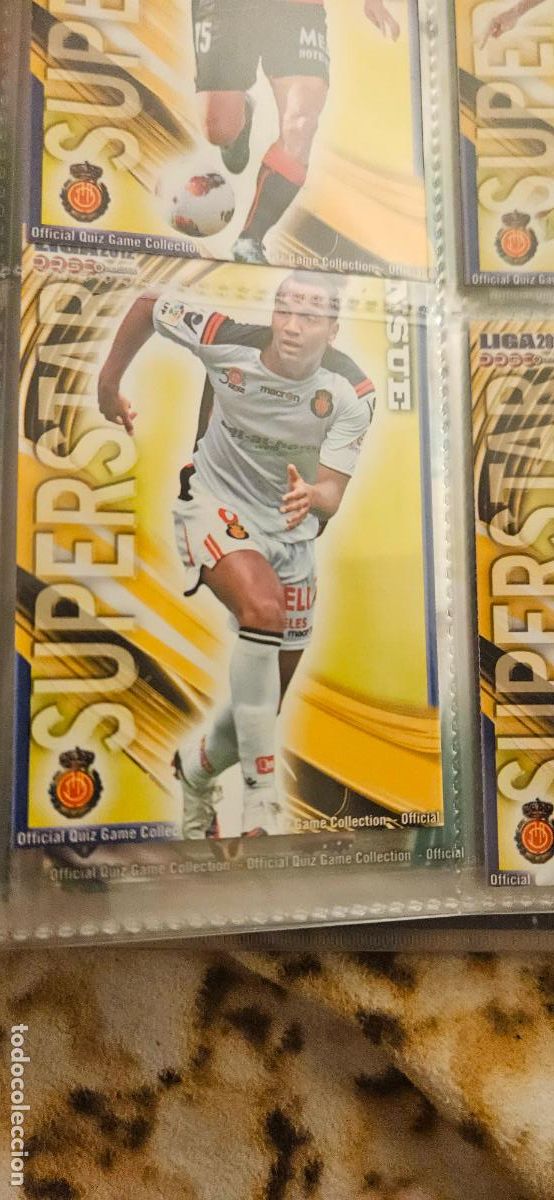 Cromos de f&uacute;tbol: 458 S.S. Emilio Nsue - RCD Mallorca - quiz game 2011 2012 sport mundicromo trading card