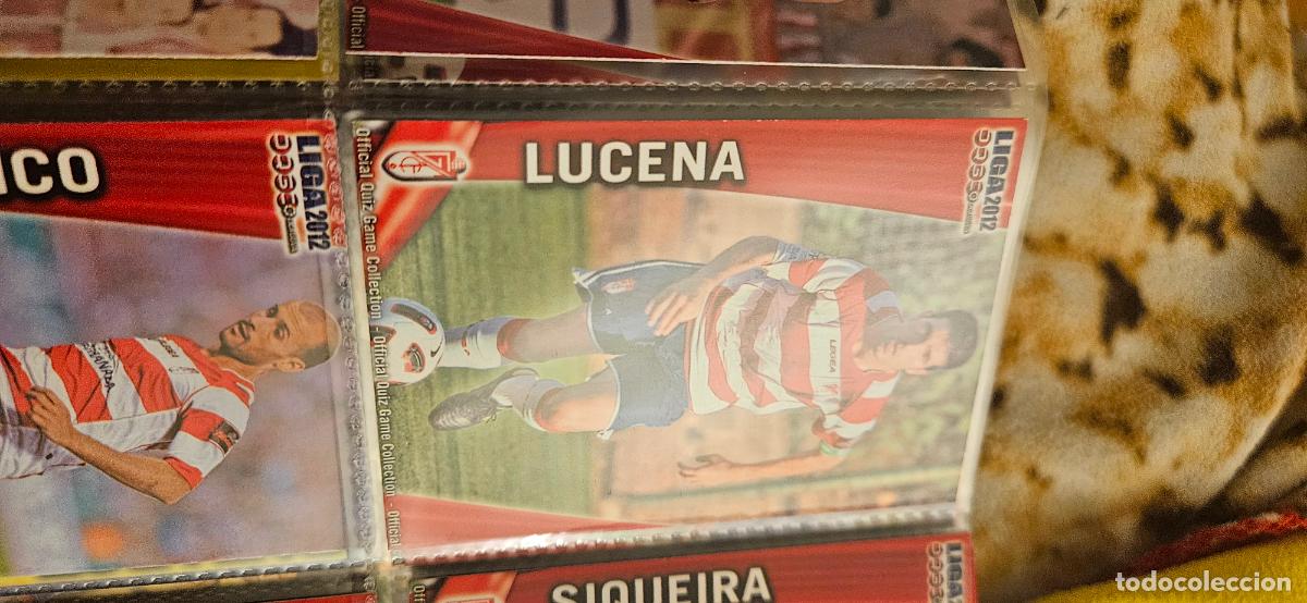 Cromos de f&uacute;tbol: 524 Lucena - Granada CF - quiz game 2011 2012 sport mundicromo trading card