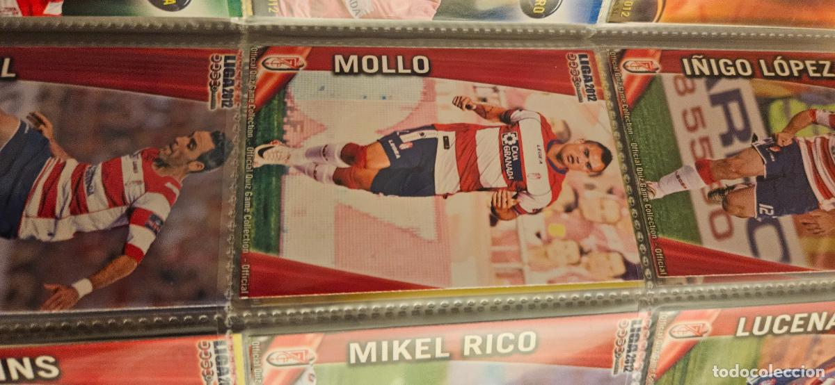 Cromos de f&uacute;tbol: 526 Mollo - Granada CF - quiz game 2011 2012 sport mundicromo trading card