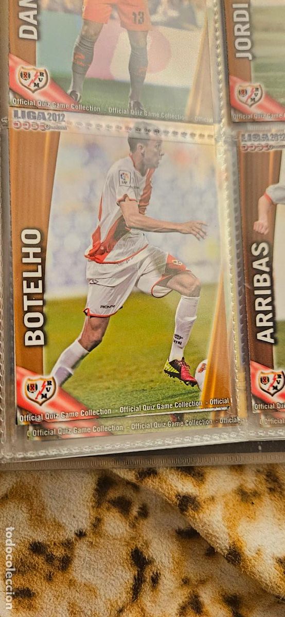 Cromos de Futebol: 494 Botelho - Rayo Vallecano - quiz game 2011 2012 sport mundicromo trading card