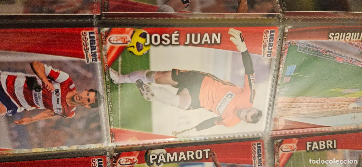 Cromos de Futebol: 518 Jos&eacute; Juan - Granada CF - quiz game 2011 2012 sport mundicromo trading card