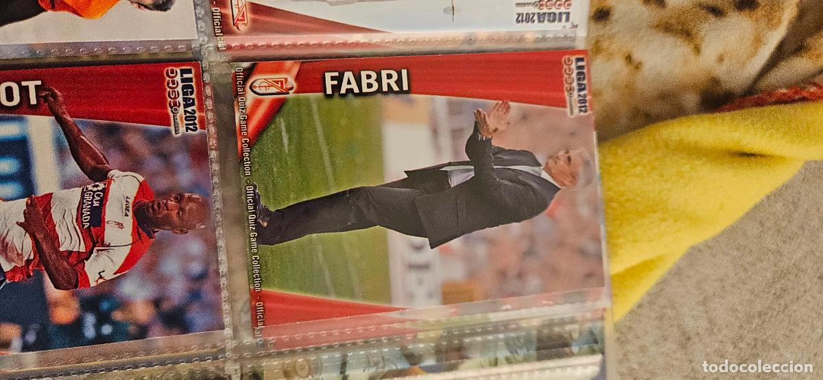 Cromos de Futebol: 516 Fabri - Granada CF - quiz game 2011 2012 sport mundicromo trading card