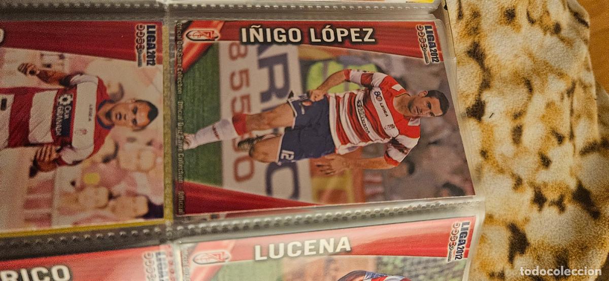 Cromos de Futebol: 523 &Iacute;&ntilde;igo L&oacute;pez - Granada CF - quiz game 2011 2012 sport mundicromo trading card