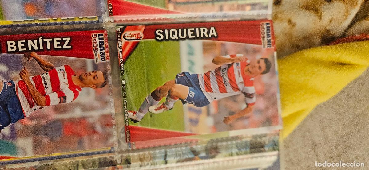 Cromos de Futebol: 525 Siqueira - Granada CF - quiz game 2011 2012 sport mundicromo trading card