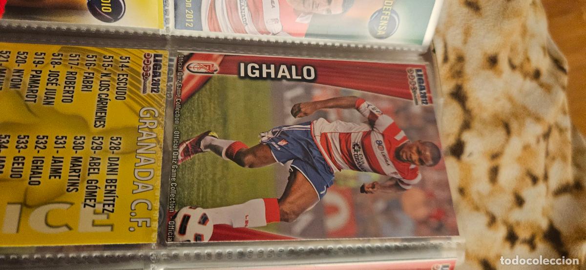 Cromos de Futebol: 532 Ighalo - Granada CF - quiz game 2011 2012 sport mundicromo trading card