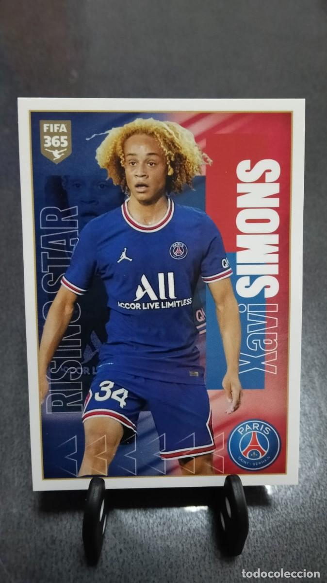 Cromos de f&uacute;tbol: Fifa 365 2021 2022 Simmons 181 Paris Saint Germain Sin Pegar