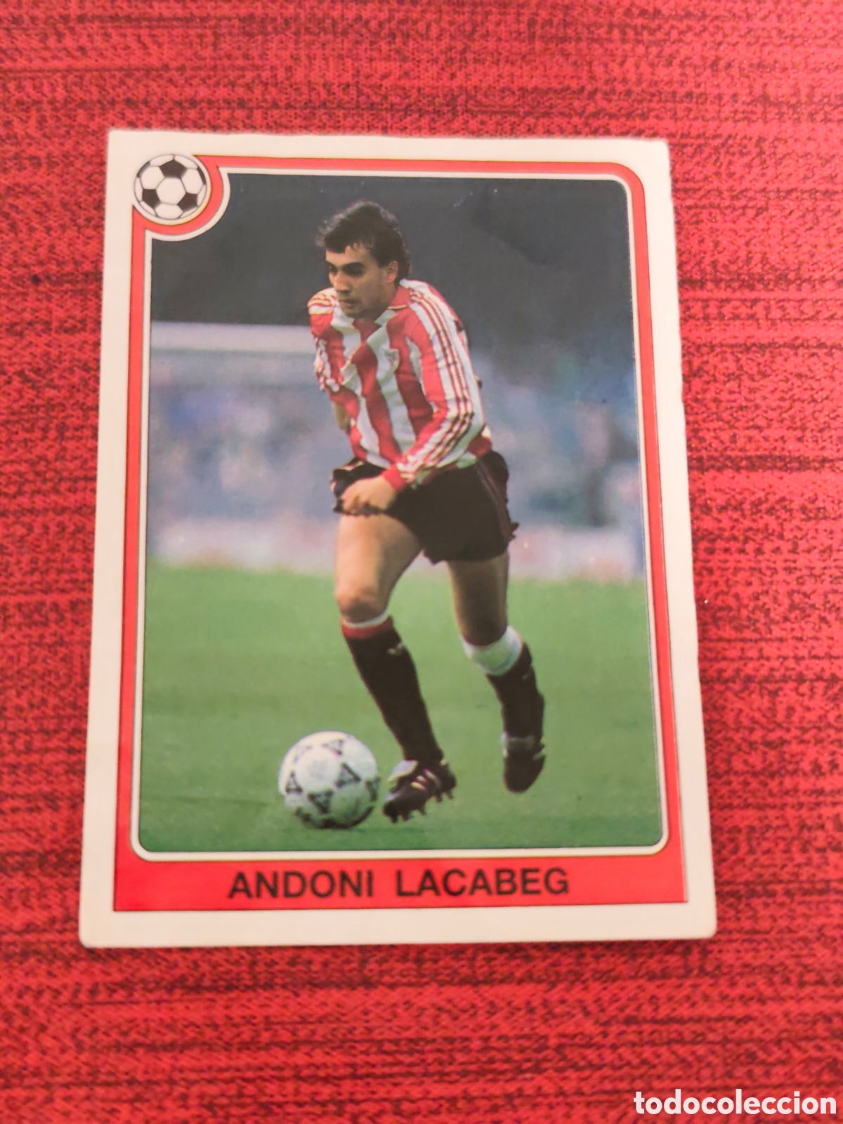 Cromos de f&uacute;tbol: 63 LACABEG ATHLETIC BILBAO FUTBOL 92-93 PANINI