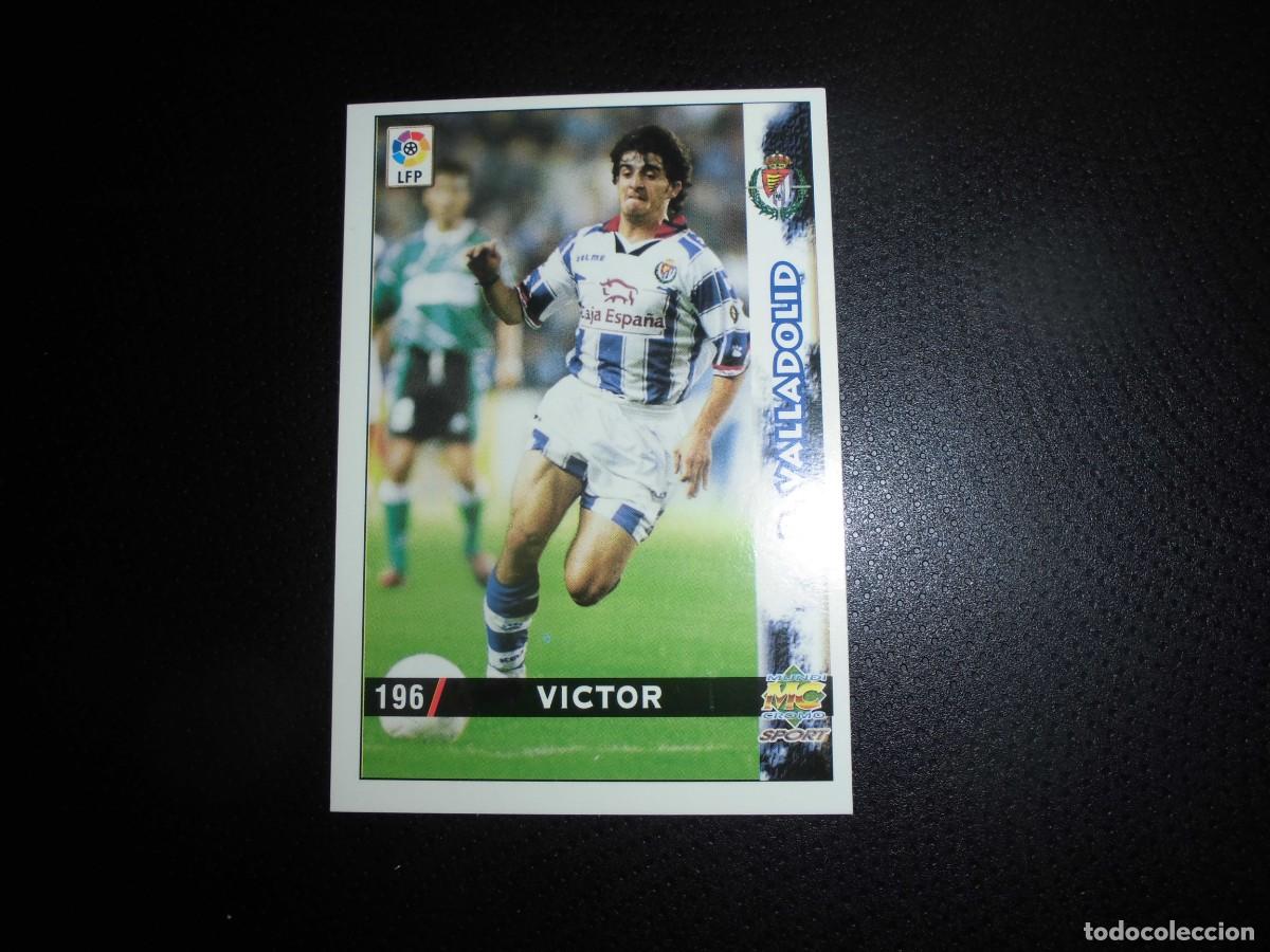 Cromos de Futebol: MUNDICROMO - LAS FICHAS DE LA LIGA 1998 - 1999 / 98 - 99 - N&ordm; 196 - VICTOR - REAL VALLADOLID.