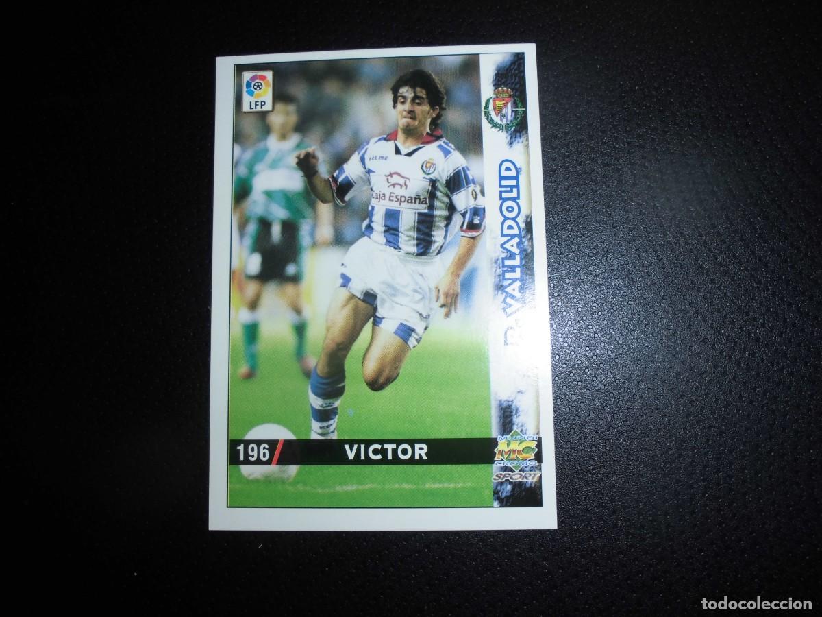 Cromos de f&uacute;tbol: MUNDICROMO - LAS FICHAS DE LA LIGA 1998 - 1999 / 98 - 99 - N&ordm; 196 - VICTOR - REAL VALLADOLID.
