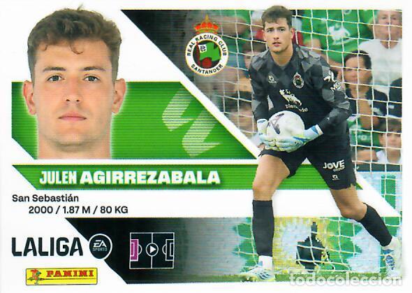 Cromos de f&uacute;tbol: CROMO PANINI LIGA ESTE 26 27 - N&ordm; 3 - AGIRREZABALA - RACING DE SANTANDER - 3&ordf; EDICI&Oacute;N