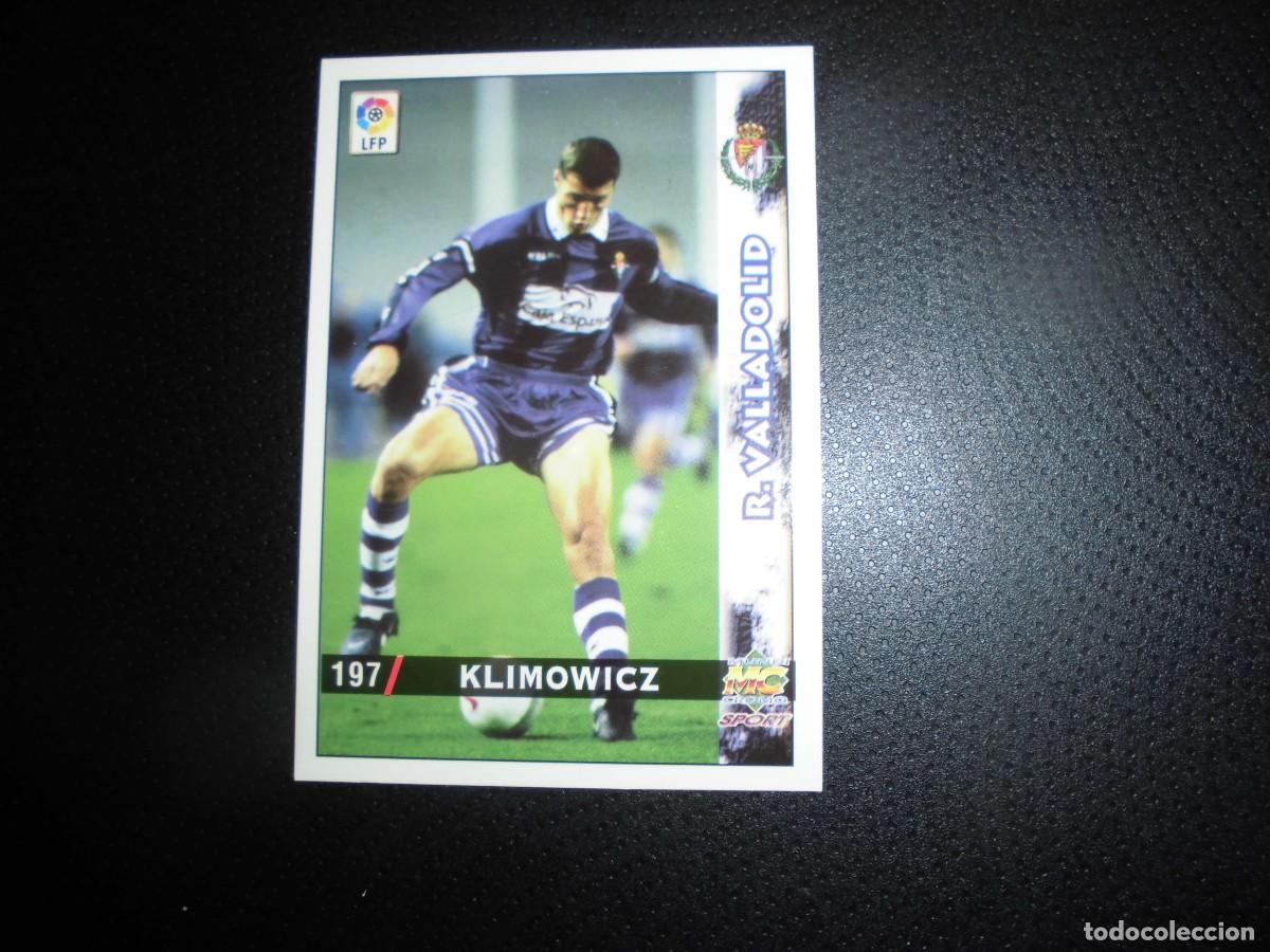 Cromos de f&uacute;tbol: MUNDICROMO - LAS FICHAS DE LA LIGA 1998 - 1999 / 98 - 99 - N&ordm; 197 - KLIMOWICZ - REAL VALLADOLID.