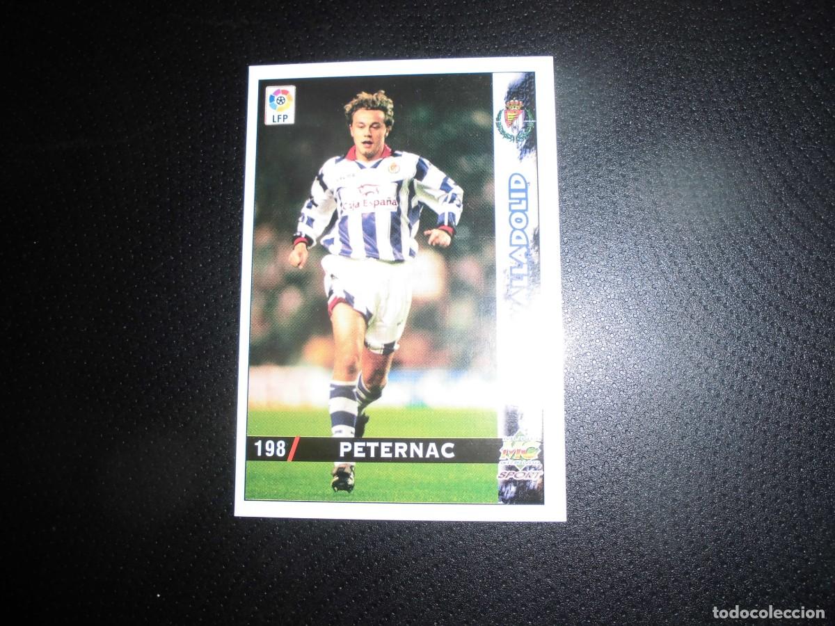 Cromos de f&uacute;tbol: MUNDICROMO - LAS FICHAS DE LA LIGA 1998 - 1999 / 98 - 99 - N&ordm; 198 - PETERNAC - REAL VALLADOLID.