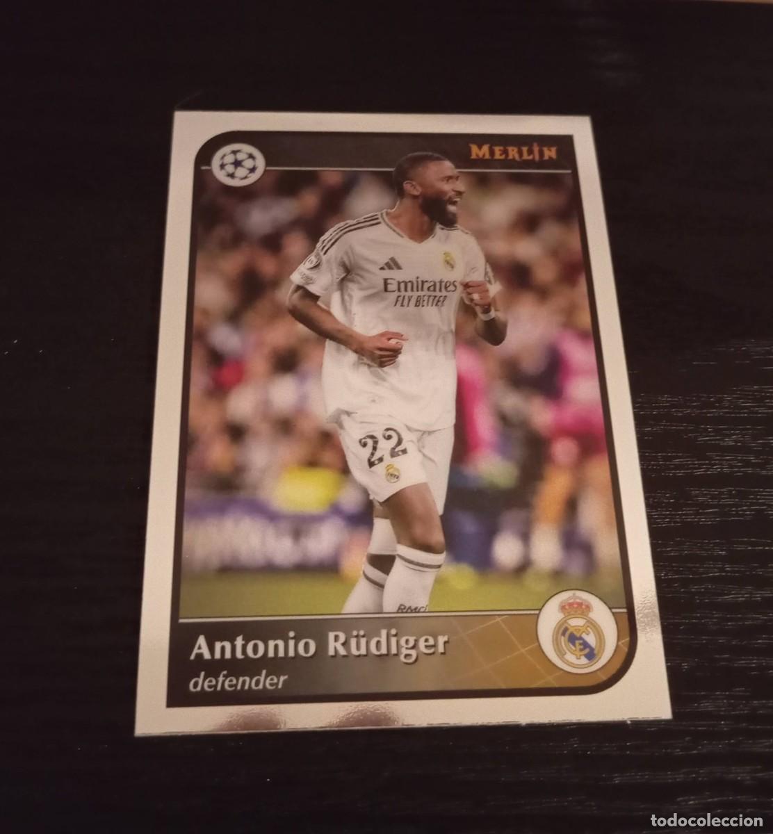 Cromos de f&uacute;tbol: -TOPPS MERLIN 24-25 : 152 RUDIGER ( REAL MADRID )