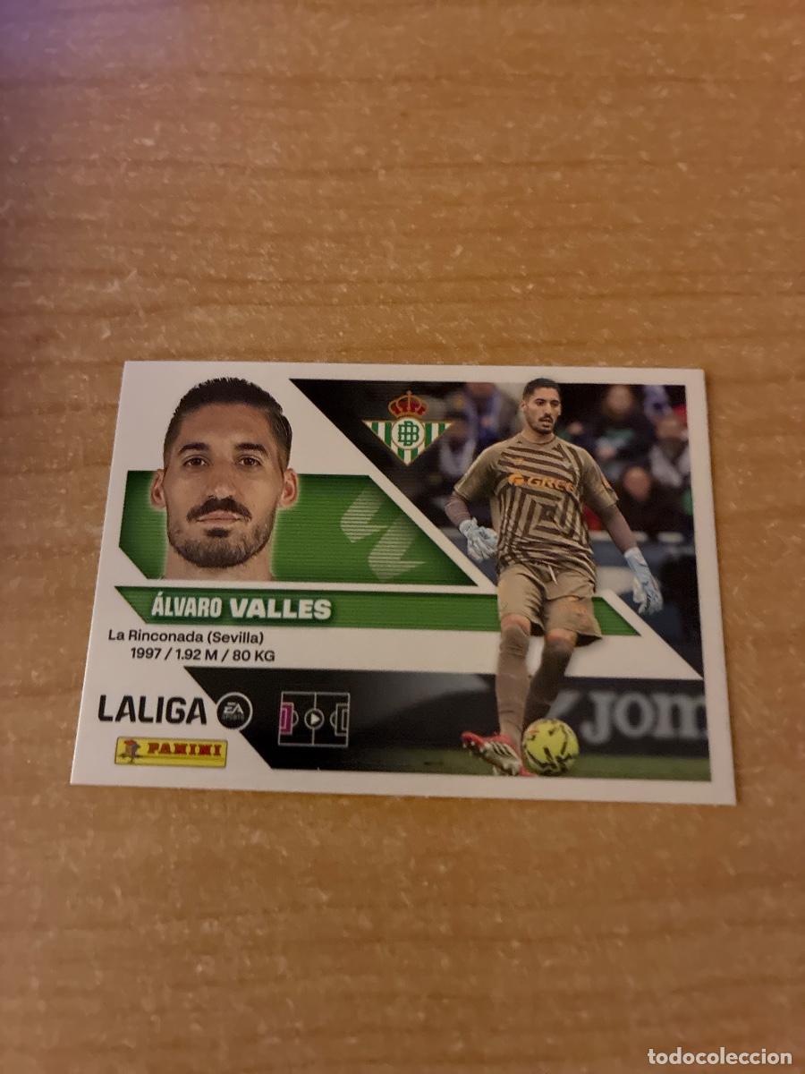 Cromos de f&uacute;tbol: 3 VALLES REAL BETIS LIGA ESTE 2026 2027