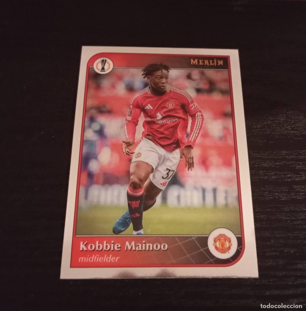Cromos de f&uacute;tbol: -TOPPS MERLIN 24-25 : 37 KOBBIE MAINOO ( MANCHESTER UNITED )