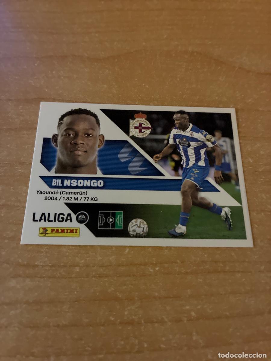 Cromos de f&uacute;tbol: 20 NSONGO DEPORTIVO CORU&Ntilde;A LIGA ESTE 2026 2027