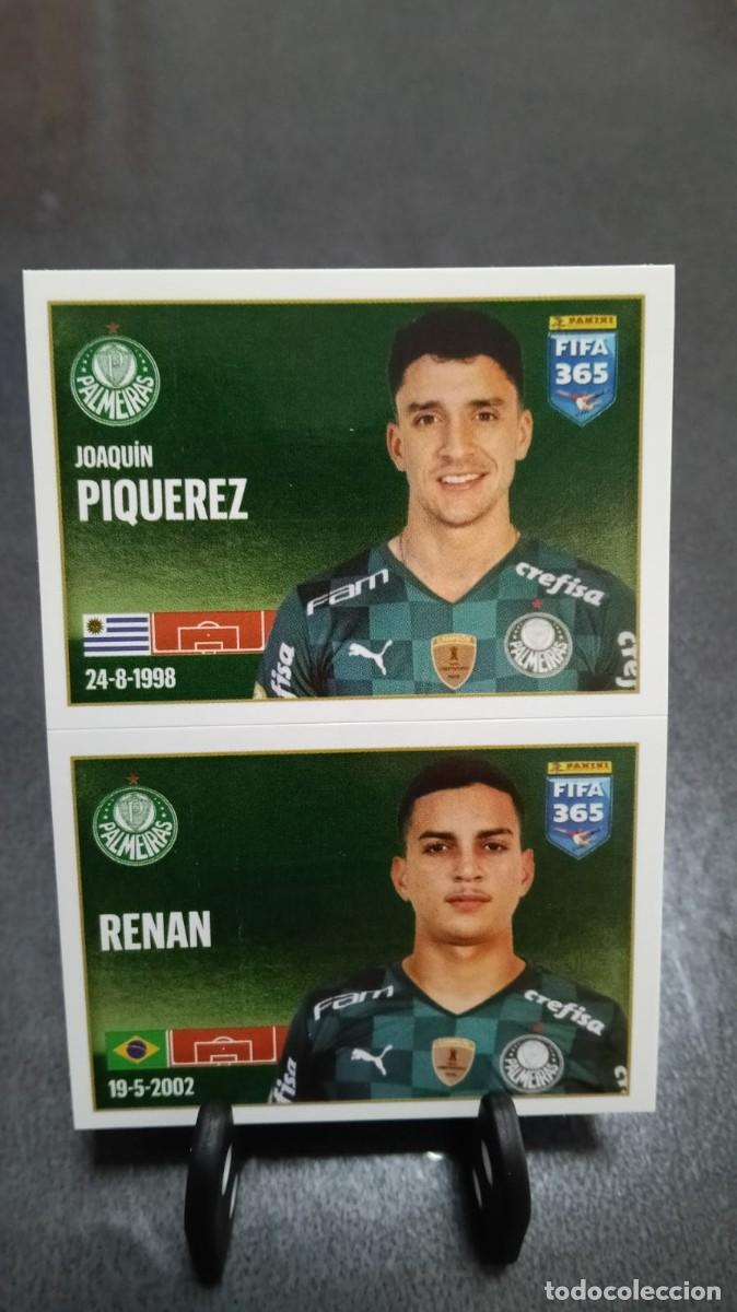 Cromos de f&uacute;tbol: Fifa 365 2021 2022 Piquerez Renan 22 Palmeiras Sin Pegar