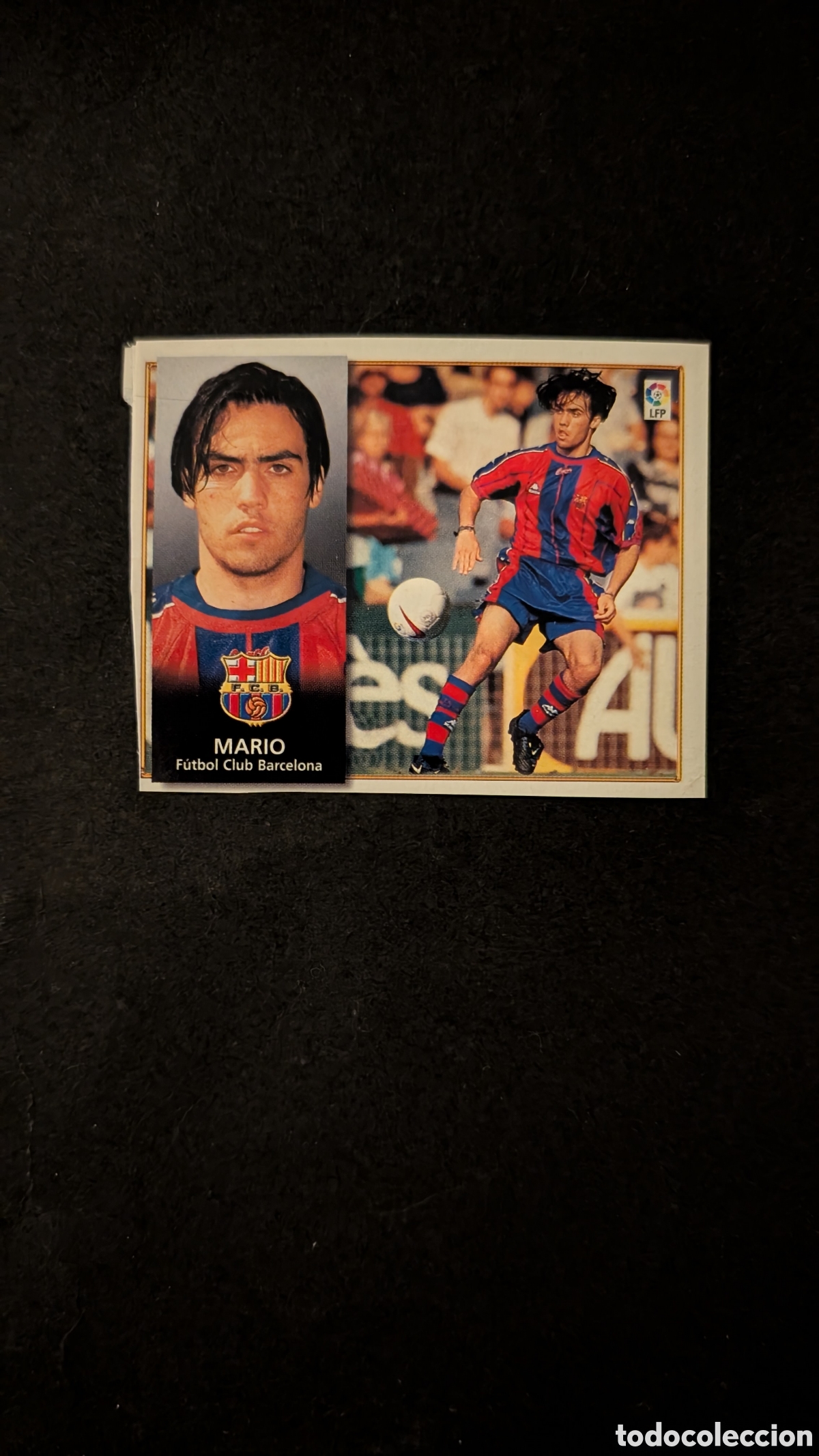 Cartes &agrave; collectionner de Football: MARIO BARCELONA FICHAJE 6 LIGA ESTE 1998/99 98 99 RECORTADO