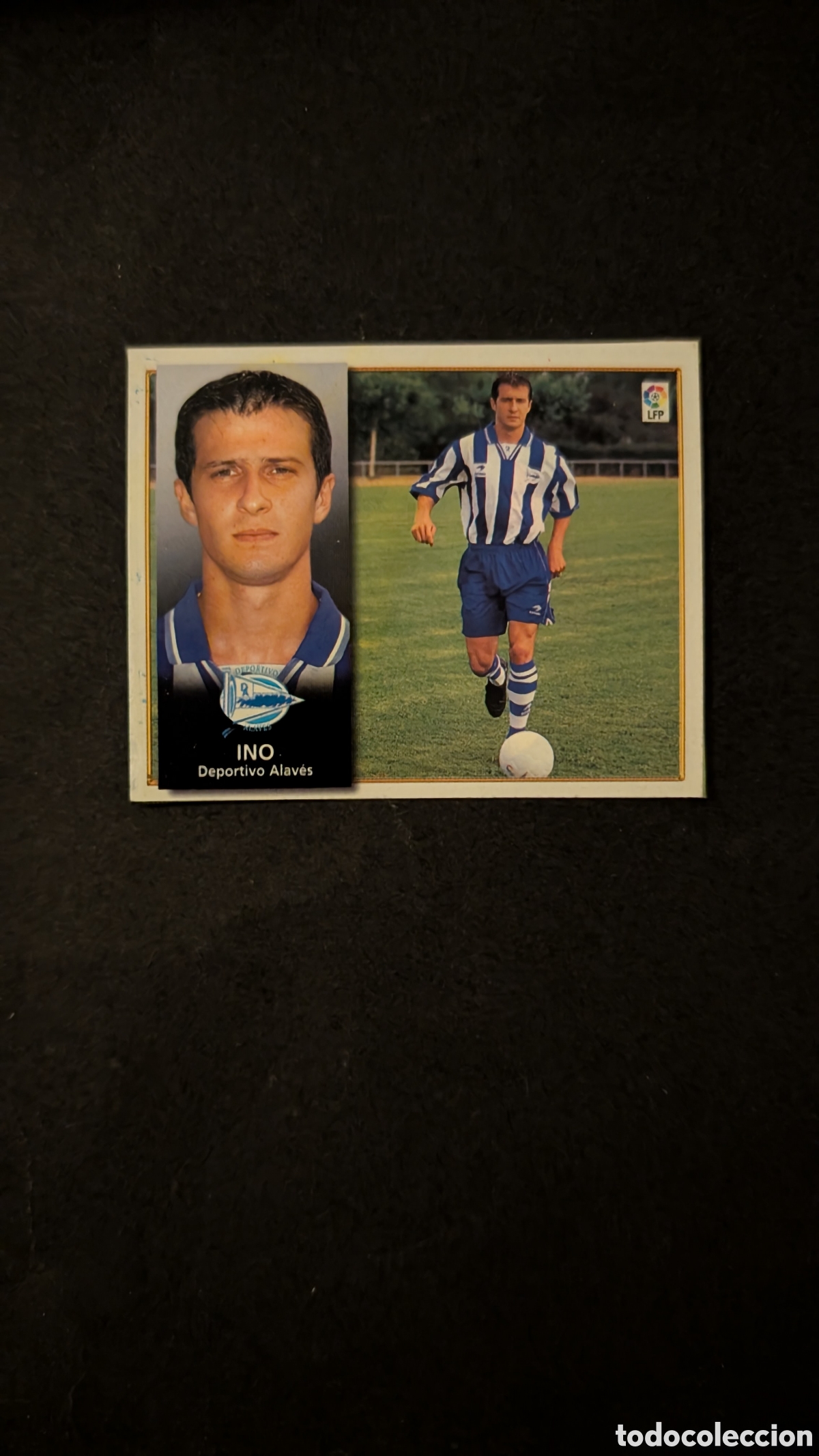 Cartes &agrave; collectionner de Football: INO ALAVES FICHAJE 15 LIGA ESTE 1998/99 98 99 RECORTADO