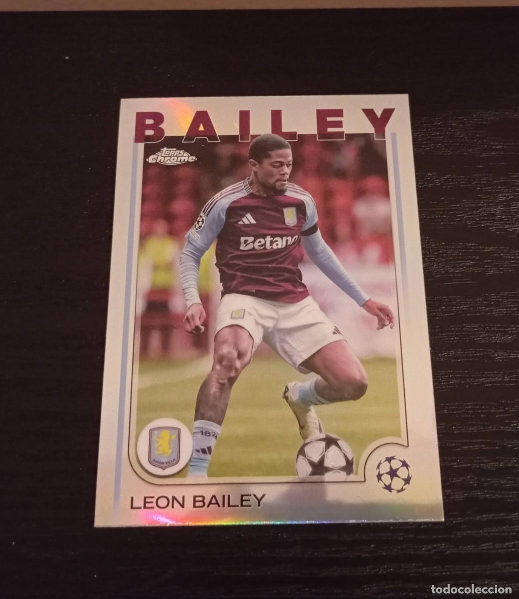 Cromos de f&uacute;tbol: -TOPPS UEFA CHAMPIONS LEAGUE 24-25 CHROME : 133 BAILEY ( ASTON VILLA )