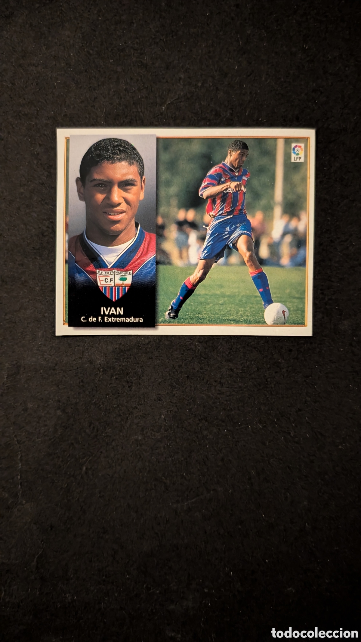 Cromos de f&uacute;tbol: IVAN EXTREMADURA FICHAJE 33 LIGA ESTE 1998/99 98 99 RECORTADO
