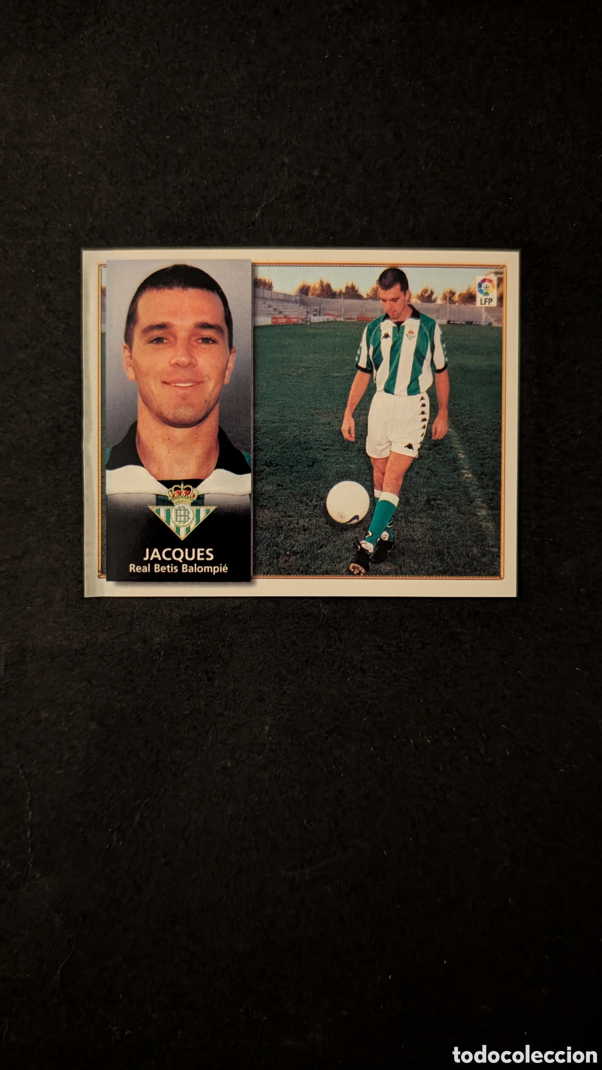 Cromos de f&uacute;tbol: JACQUES BETIS FICHAJE 2 BIS LIGA ESTE 1998/99 98 99 VENTANILLA