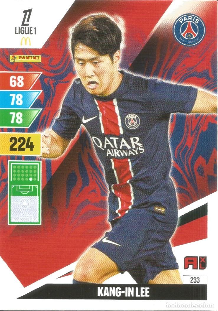 Cromos de f&uacute;tbol: Carta N&uacute;mero 233 - Kang-In Lee - PSG - Ligue 1 McDonald's 2024-25 - Adrenalyn XL (Panini, 2024)