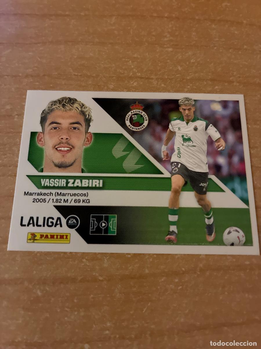 Cromos de f&uacute;tbol: 15 BIS ZABIRI RACING SANTANDER LIGA ESTE 2026 2027