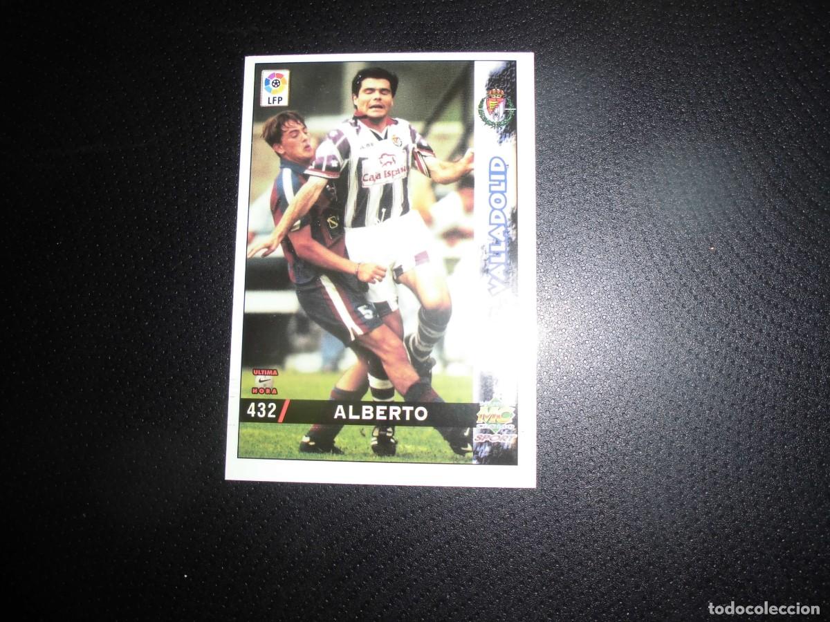 Cromos de f&uacute;tbol: MUNDICROMO - LAS FICHAS DE LA LIGA 1998 - 1999 / 98 - 99 - N&ordm; 432 (U.H) - ALBERTO - REAL VALLADOLID.