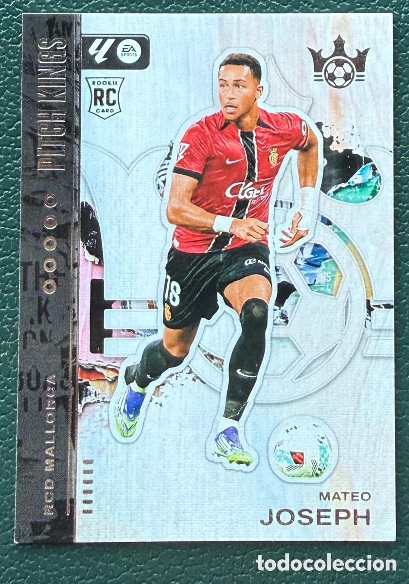 Cromos de f&uacute;tbol: 48 MATEO JOSEPH RCD MALLORCA FICHAS ALBUM PANINI PITCH KINGS LA LIGA 2025 2026 25 26