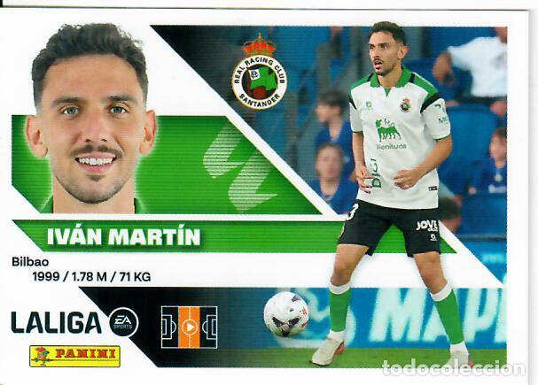 Cromos de f&uacute;tbol: CROMO PANINI LIGA ESTE 26 27 - FICHAJE N&ordm; 34 - IV&Aacute;N MART&Iacute;N - RACING DE SANTANDER - 3&ordf; EDICI&Oacute;N