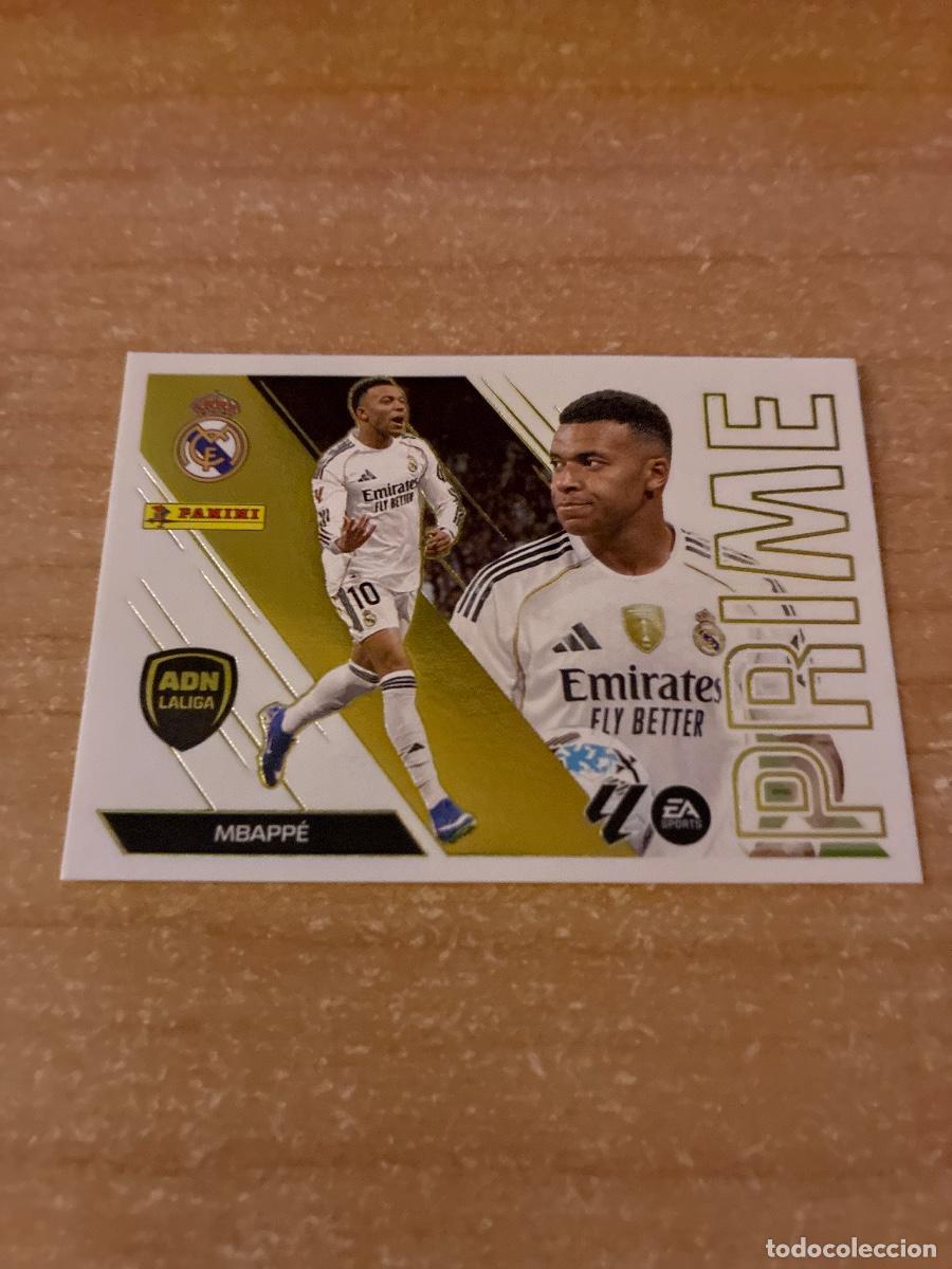 Cromos de f&uacute;tbol: 8 MBAPP&Eacute; PRIME ADN LALIGA REAL MADRID LIGA ESTE 2026 2027