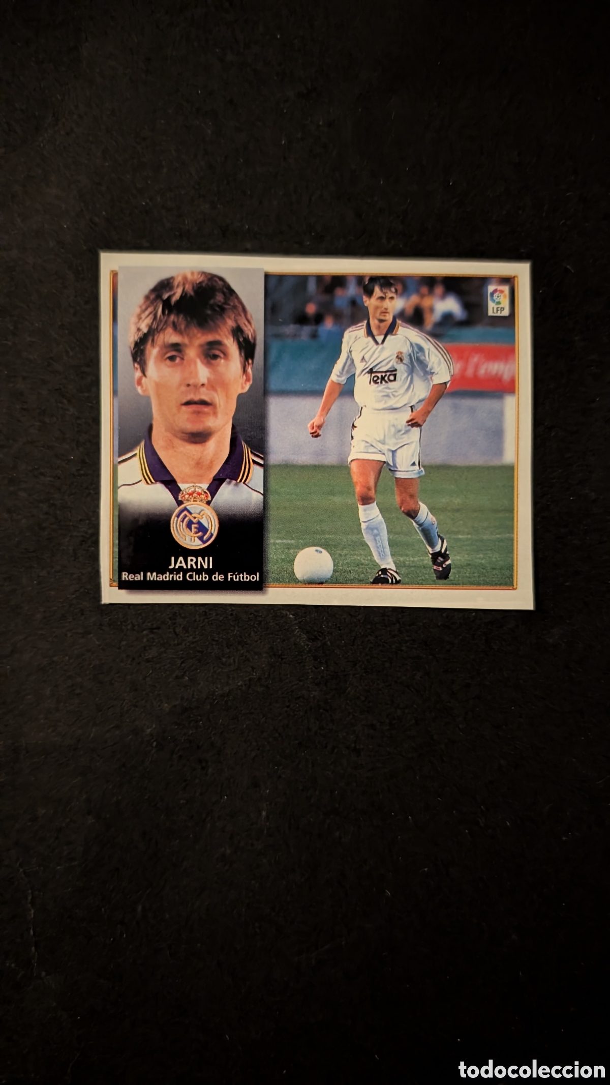 Cromos de f&uacute;tbol: JARNI REAL MADRID COLOCA LIGA ESTE 1998/99 98 99 RECORTADO