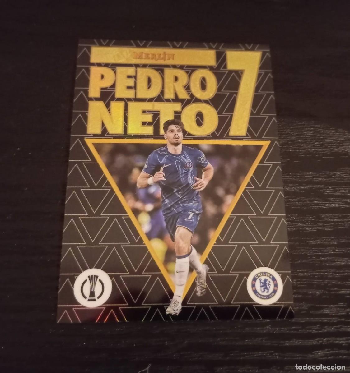 Cromos de f&uacute;tbol: -TOPPS UEFA CHAMPIONS LEAGUE 24-25 CHROME : M95-7 PEDRO NETO ( CHELSEA ) -- 30 ANIVERSARIO -- M 95 7
