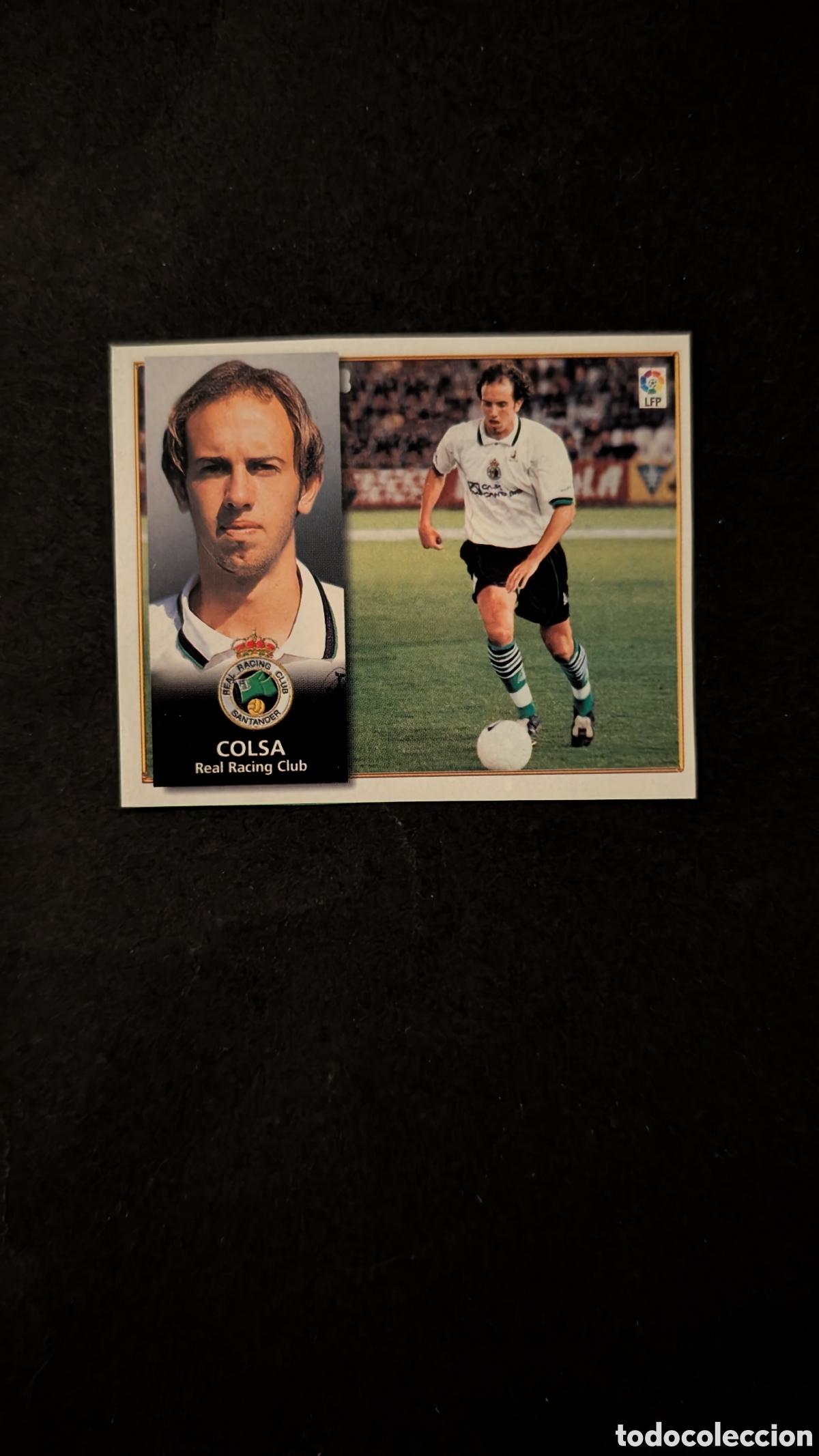 Cromos de f&uacute;tbol: COLSA RACING SANTANDER COLOCA LIGA ESTE 1998/99 98 99 RECORTADO