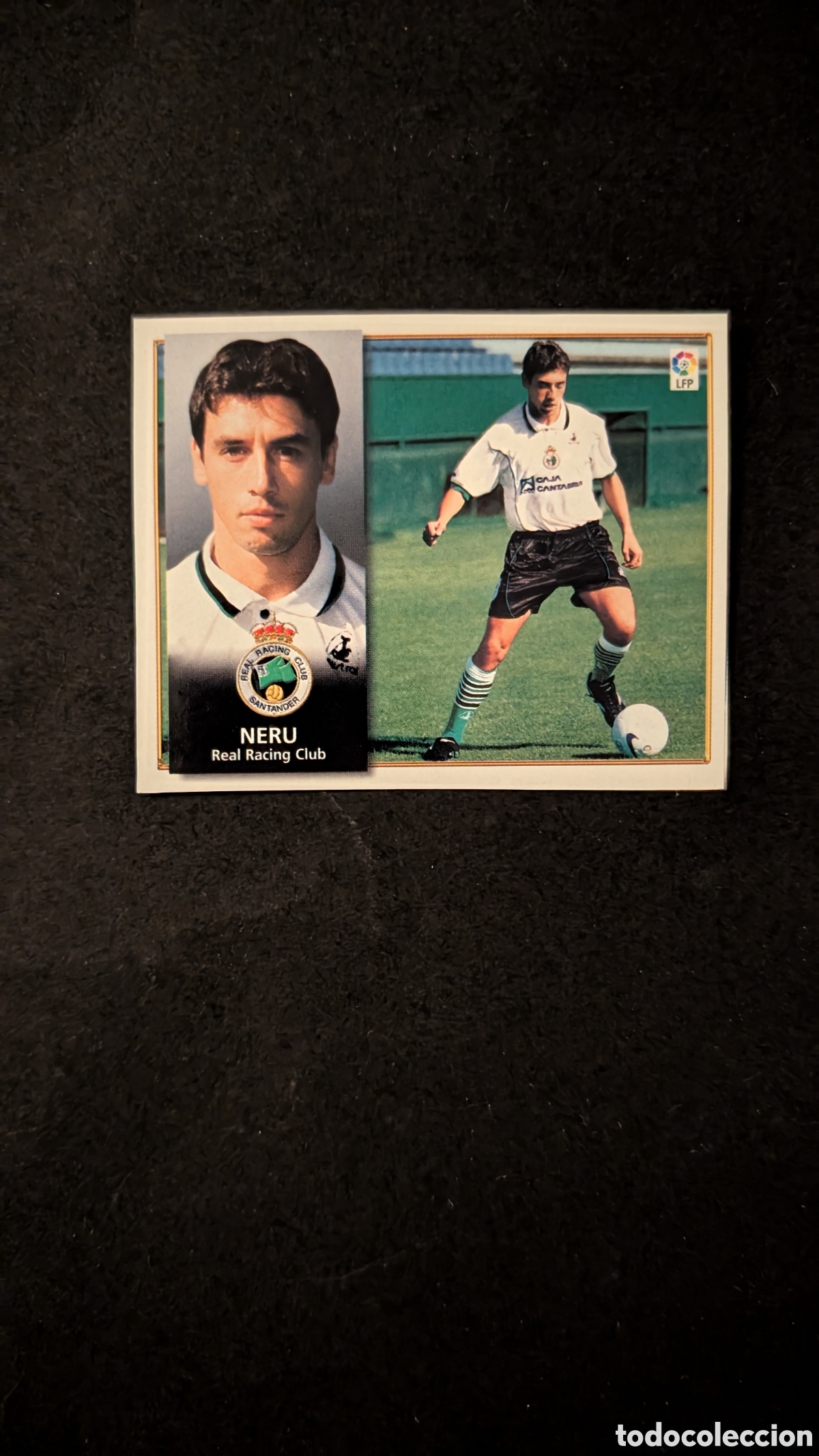 Cromos de f&uacute;tbol: NERU RACING SANTANDER COLOCA LIGA ESTE 1998/99 98 99 RECORTADO