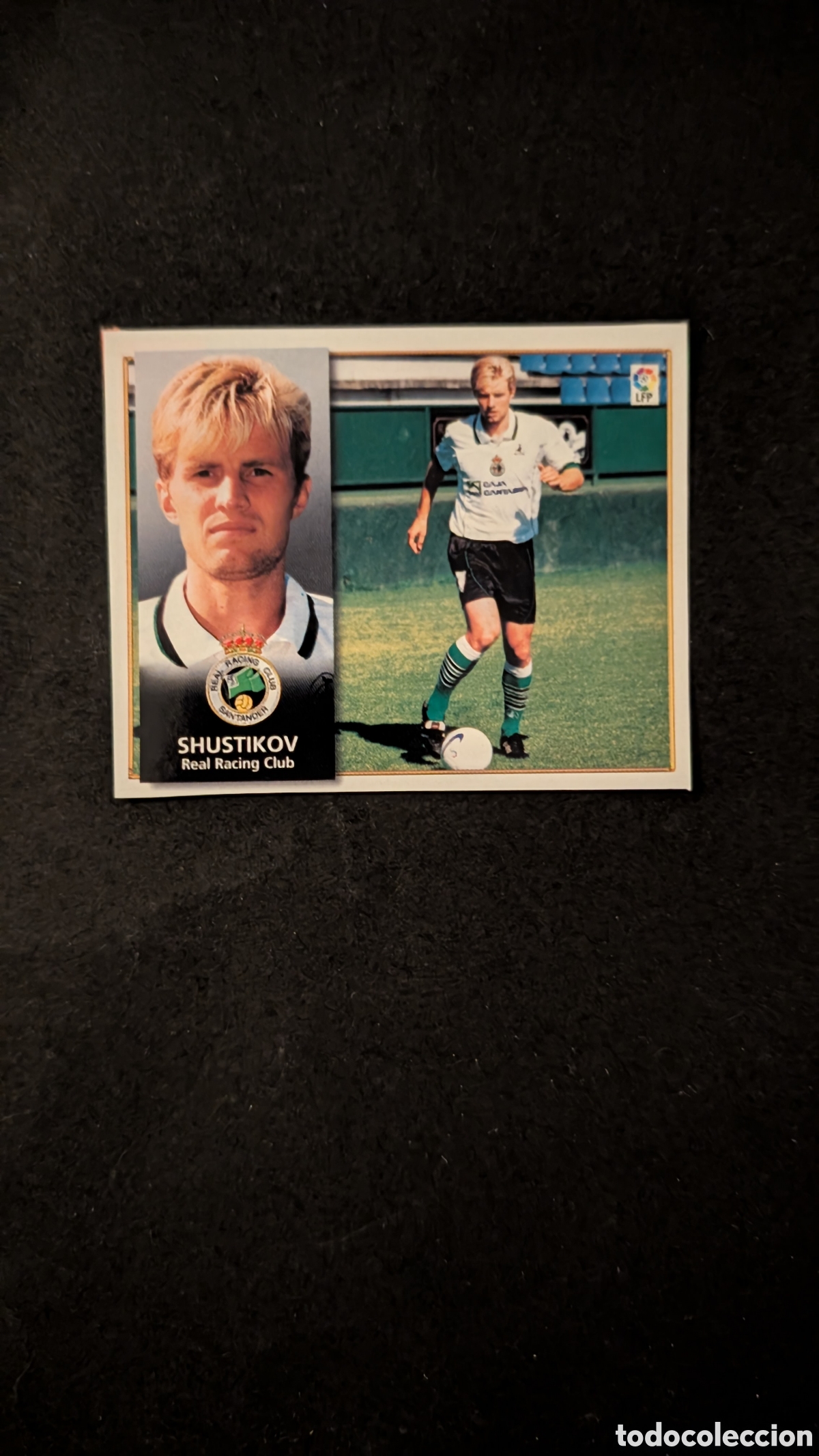 Cromos de f&uacute;tbol: SHUSTIKOV RACING SANTANDER COLOCA LIGA ESTE 1998/99 98 99 RECORTADO