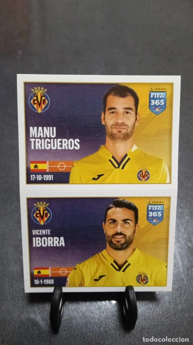 Cromos de f&uacute;tbol: Fifa 365 2021 2022 Manu Trigueros Iborra 145 Villarreal Sin Pegar