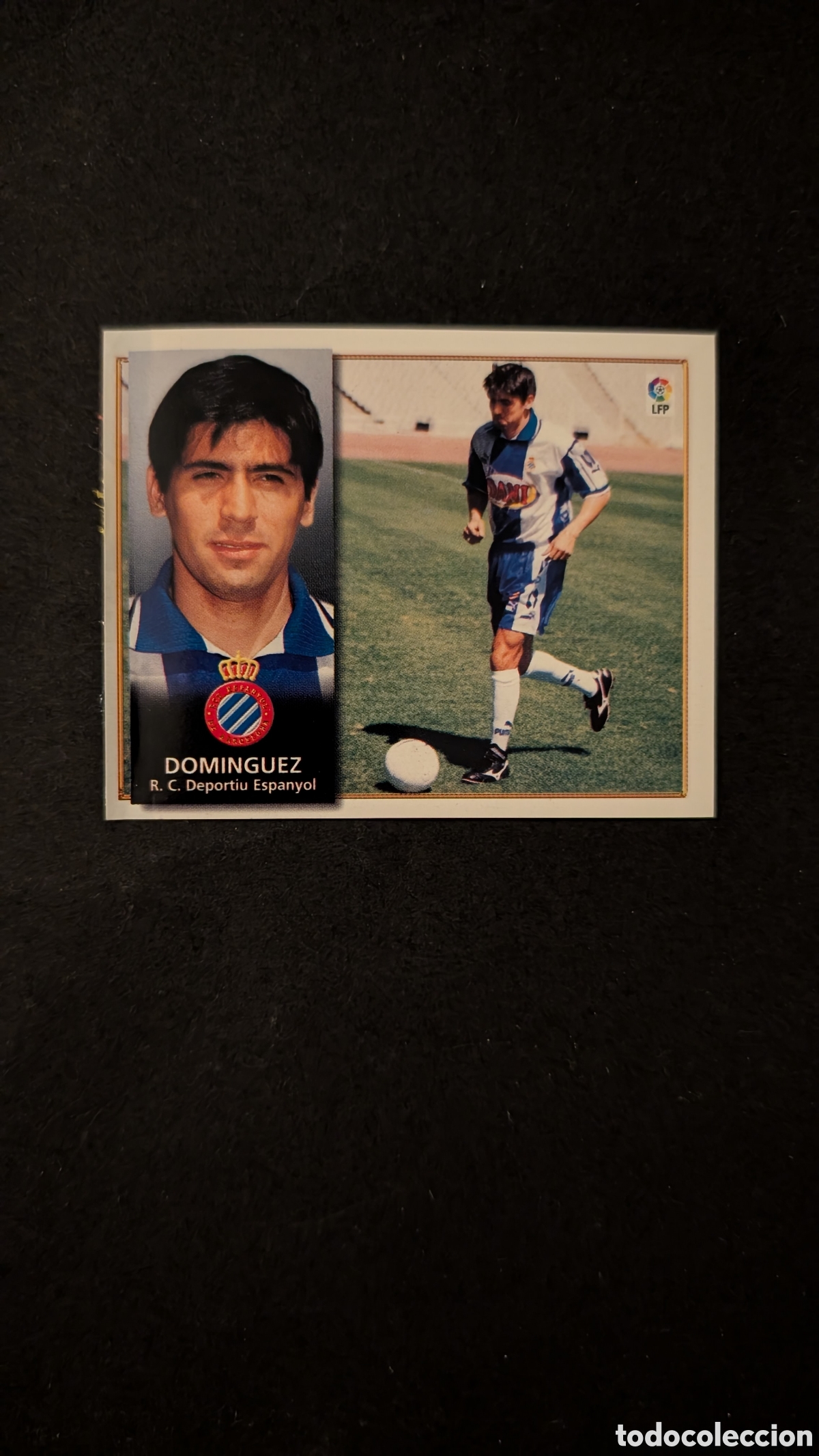 Cromos de f&uacute;tbol: DOMINGUEZ ESPA&Ntilde;OL COLOCA LIGA ESTE 1998/99 98 99 VENTANILLA